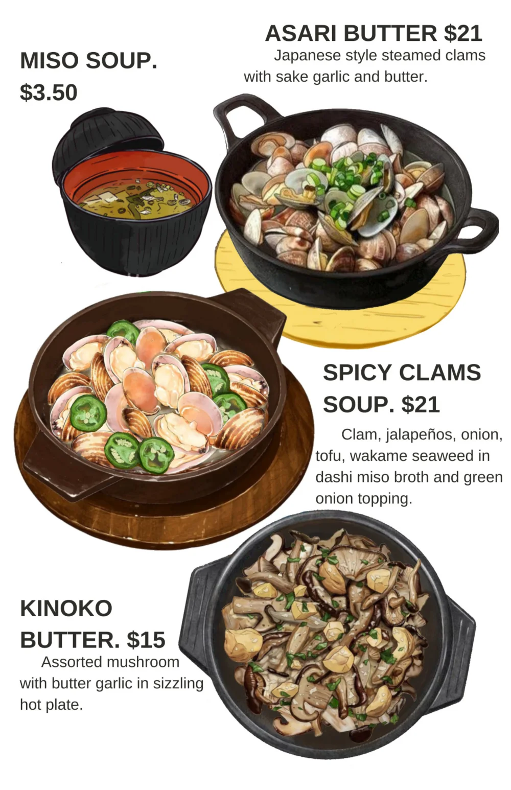 Kinda Izakaya menu, page 4 of 20