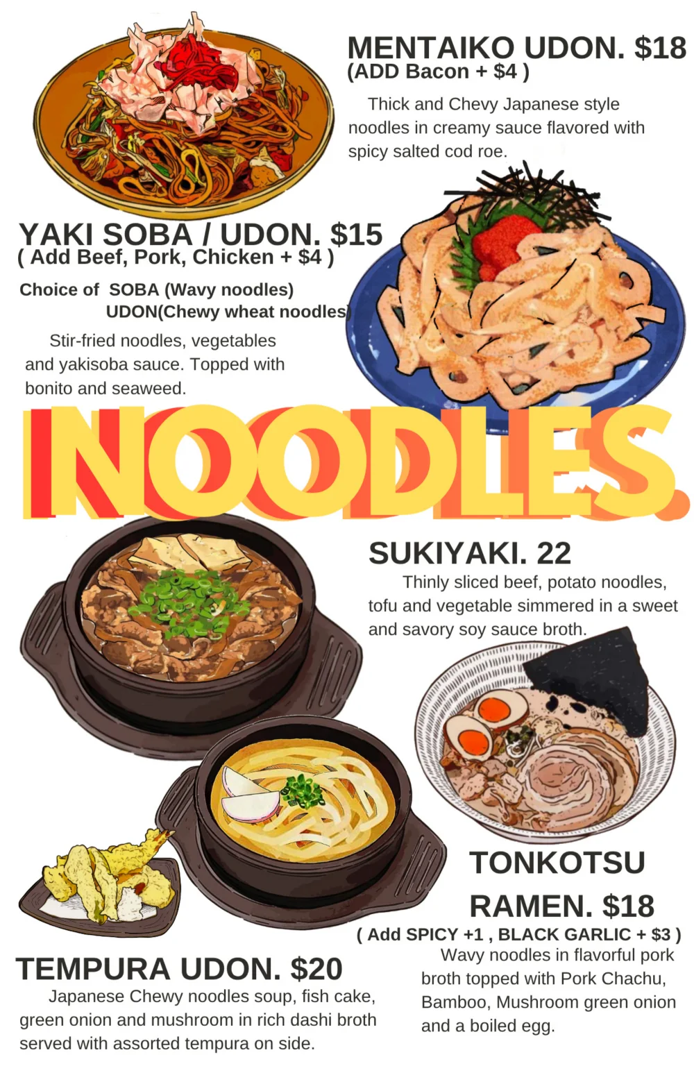 Kinda Izakaya menu, page 12 of 20