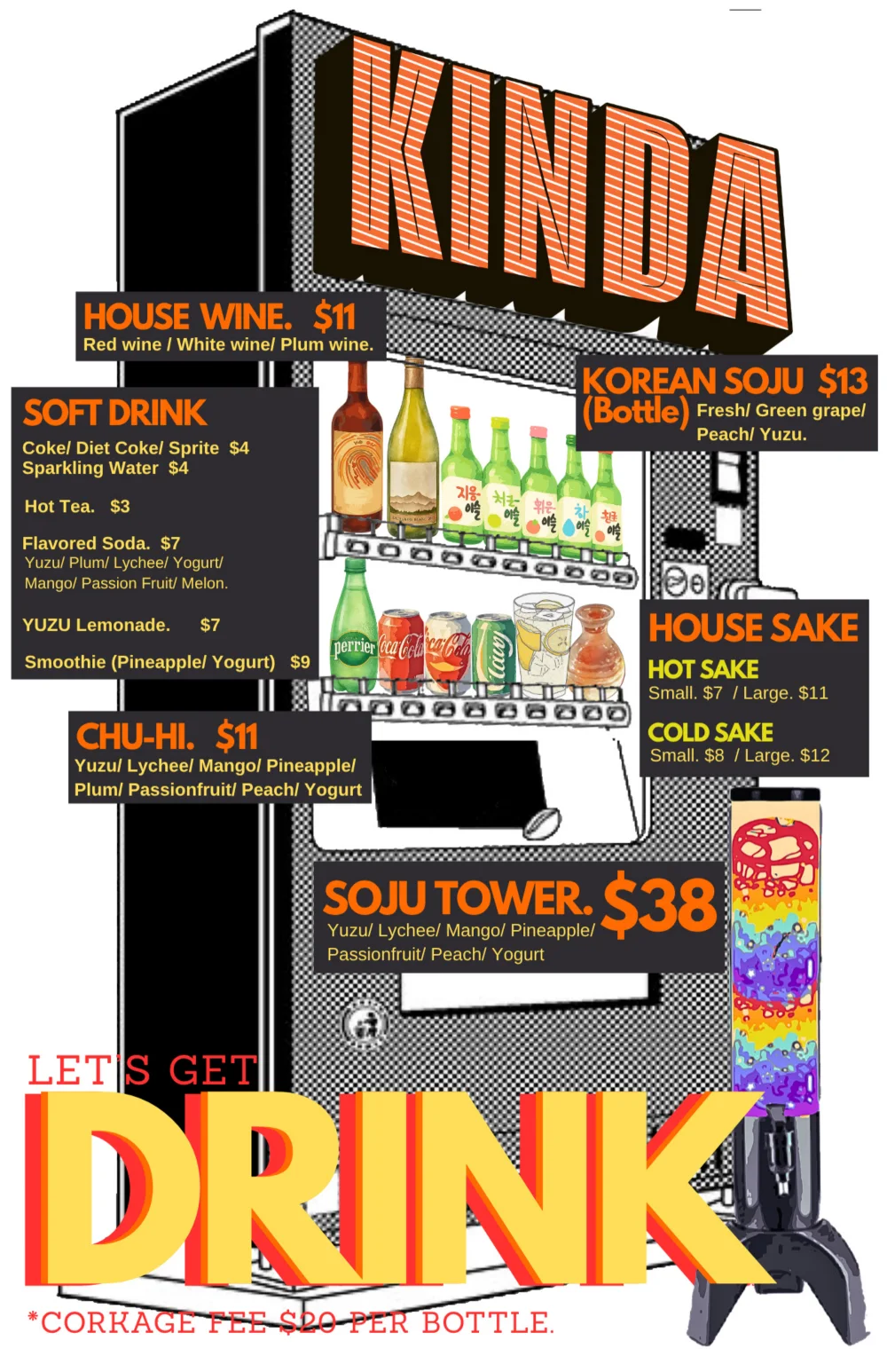 Kinda Izakaya menu, page 18 of 20